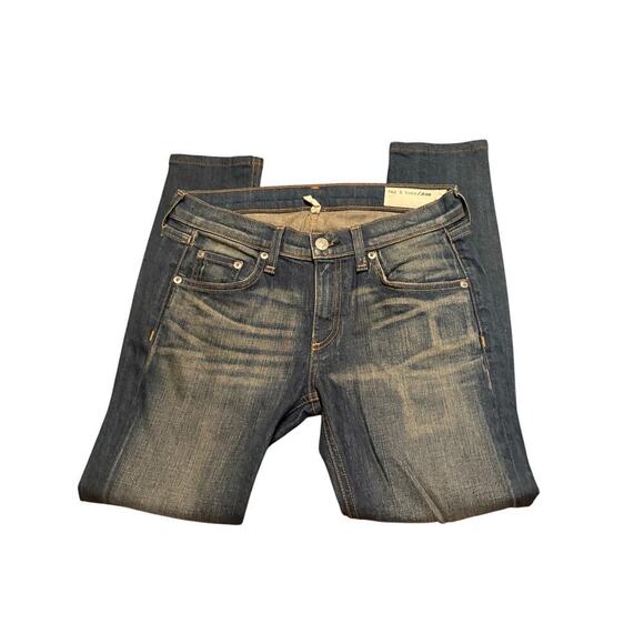 rag & bone Denim - Rag & Bone Dark Wash Skinny Jeans 27
